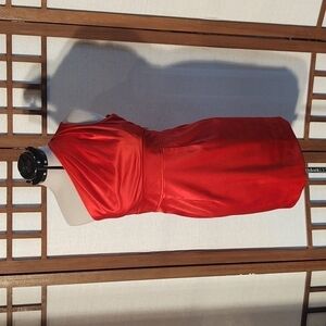The Limited Event One Shoulder Red Formal Mini Dress Sz 6